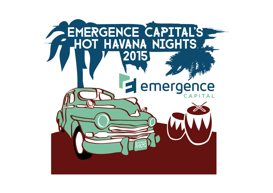 Logo for retro/vintage Cuban Havana Nights party invitation! Logo