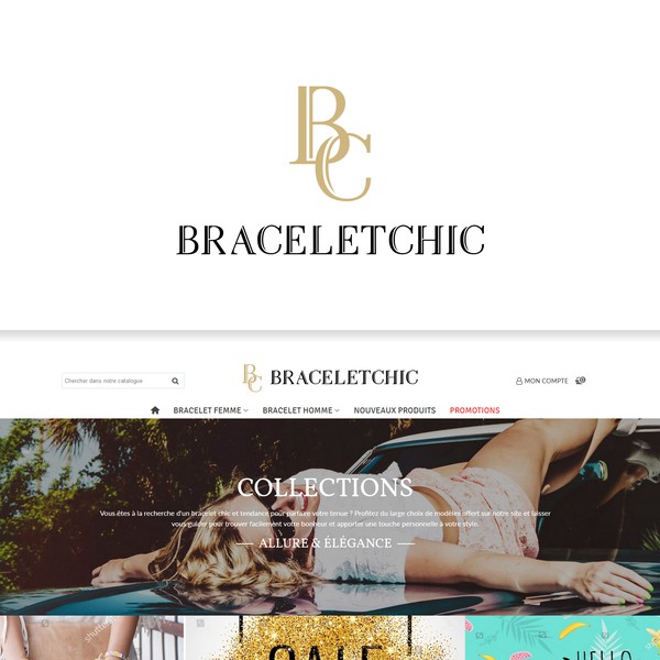 Design by Robin Campistron titled "Bracelet Chic"