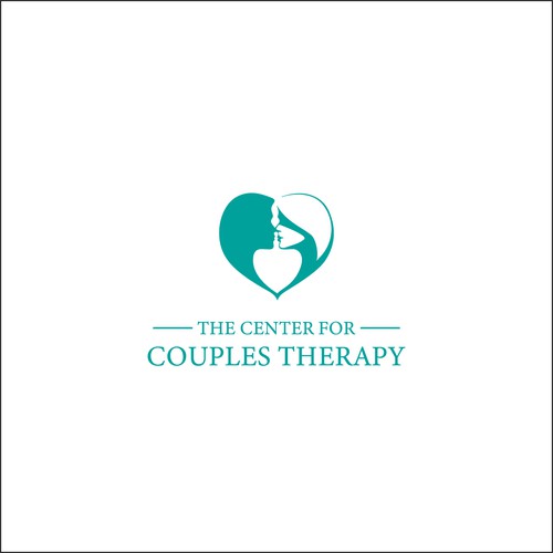 Simple, elegant logo to attract discerning couples therapy clients Design by AkungGraphic