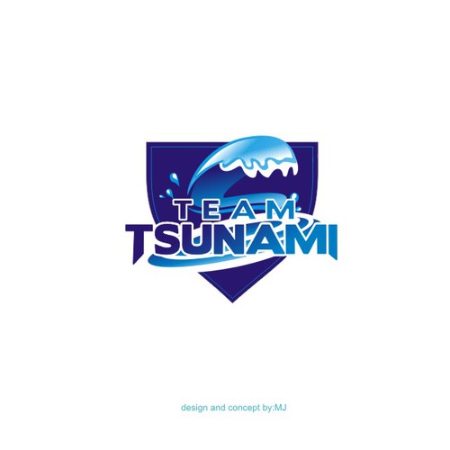 Create the next logo for Team Tsunami Design by designedbyjeriz▲