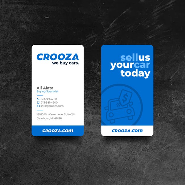 CROOZA business card