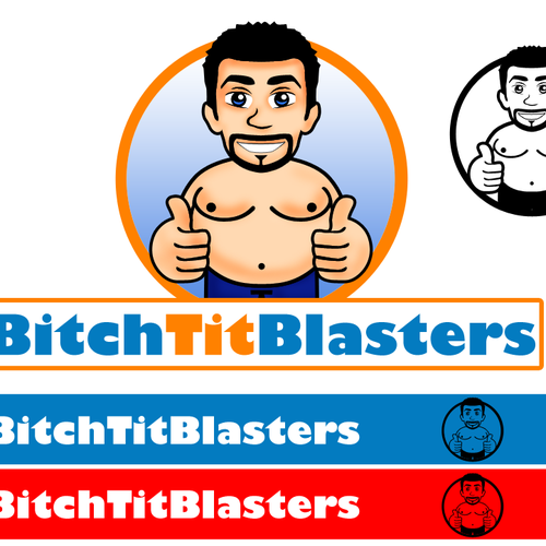 New logo wanted:   BitchTitBlasters  Diseño de GrapiKen
