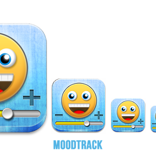 MoodTrack needs a new icon or button design Réalisé par AnriDesign