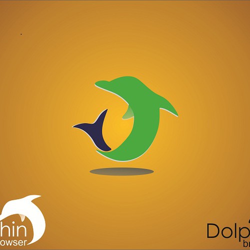 New logo for Dolphin Browser Design by Syawal