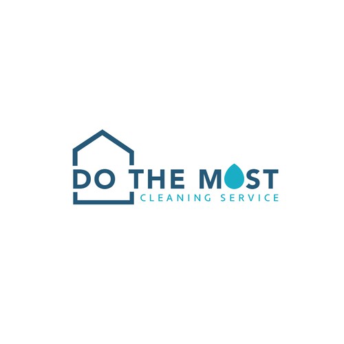Cleaning Service Logo Réalisé par m å x
