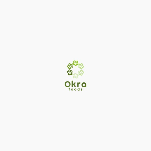 Okra inspired logo design Design by i-ali