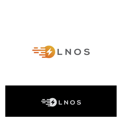 Lightning logo for Blockchain startup (LNOS) Design by Branding Inspiration