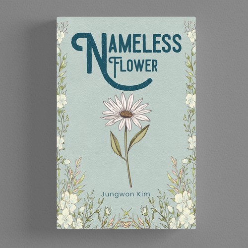 Nameless Flower Book Cover Design Design by CUPEDIUM