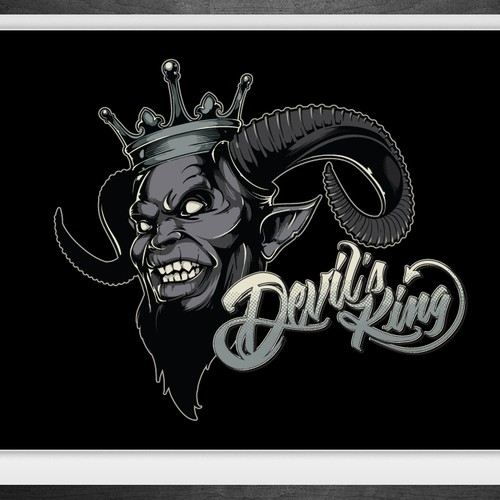 Devil's King Pirate Flag Design von _Trickster_