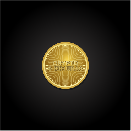 Crypto Coin + Font (2 words) Design for Martial Arts Team Design by dimbro