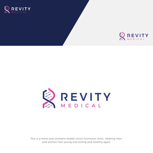 Design di Revity Medical logo di Klaudi