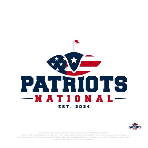 コンペ「Patriots National Golf Club」のデザイン by GivenChyさん 