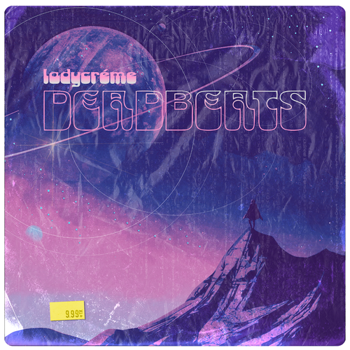 Album art for electronic/chill/ambient album by Ladycréme Design by green in blue