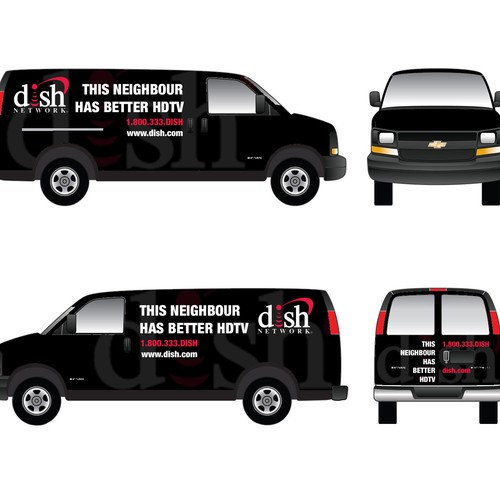 Design V&S 002 ~ REDESIGN THE DISH NETWORK INSTALLATION FLEET por bloc.