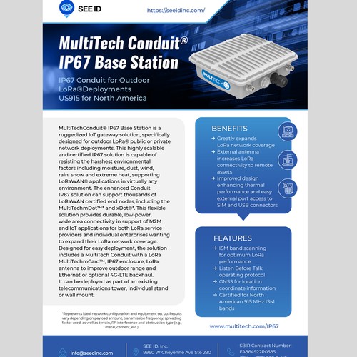 Technical Data Sheet Design von bmp design
