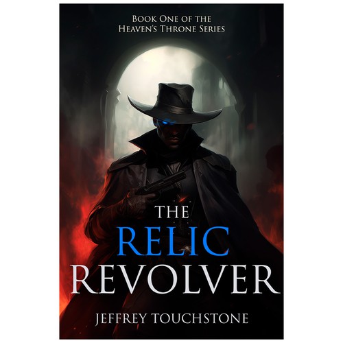 Cover and Spine Design for Fantasy Adventure Novel The Relic Revolver Design by Ace Silva