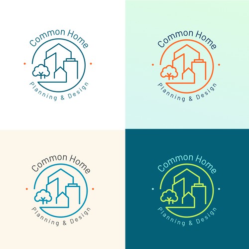 Logo & branding guide for start-up Texas urban planning and design firm focused on building community & sustainability. Design by Osofer