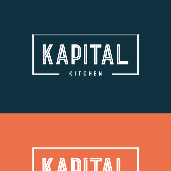 Design by S Ward titled "Kapital Kitchen logo"