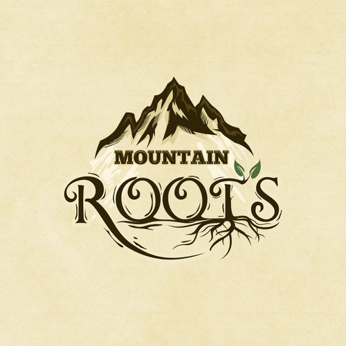 ATTRACTIVE GROWSTORE LOGO.. MOUNTAIN ROOTS!! | Logo & hosted website ...