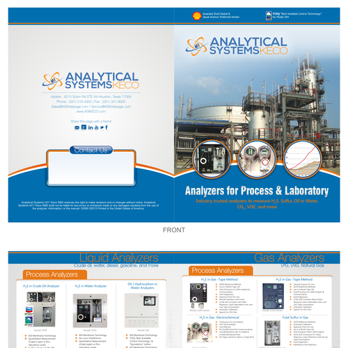 Create engaging product brochure that showcases our oil & gas products Design by Prima Nur Isditira