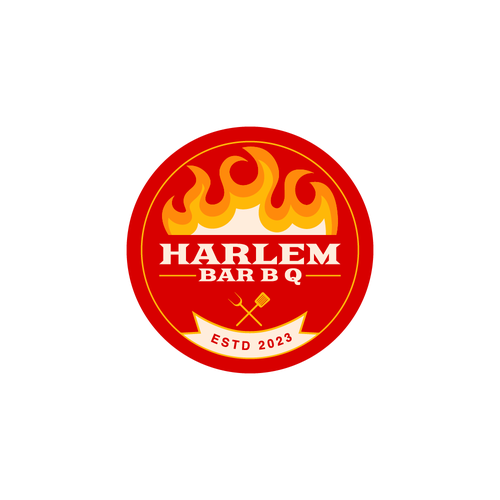 Harlem Bar B Q Design by MuskanShaikh