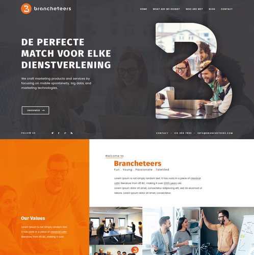 Advertising Agency Website