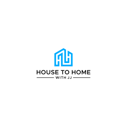 "House to Home with JJ" REAL ESTATE AGENT LOGO!! Design by Excotic™