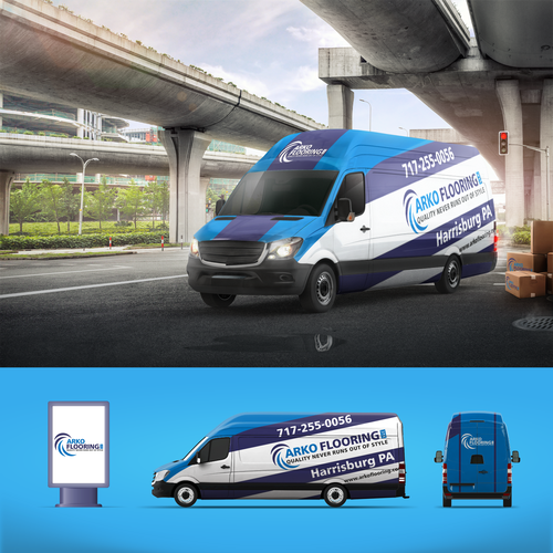 Modern Flooring Auto Lkw Oder Transporter Design Wettbewerb