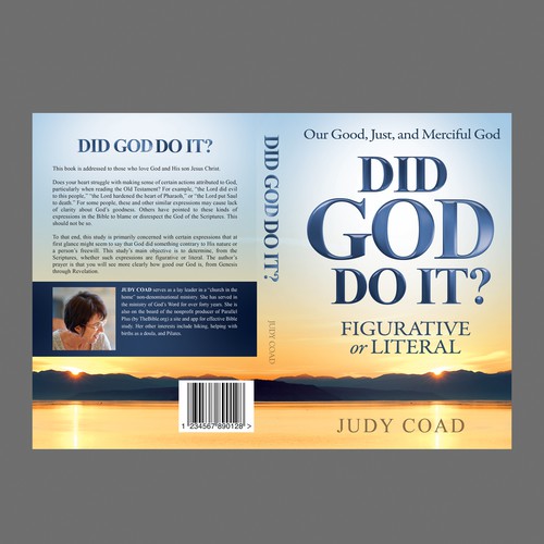 Design book cover and e-book cover  for book showing the goodness of God Design by TRIWIDYATMAKA