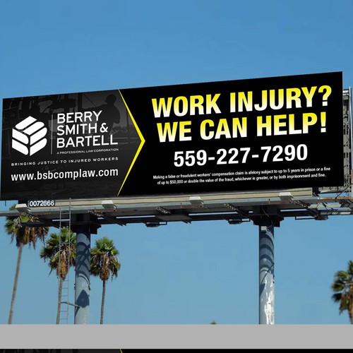 Law Firm Billboard Design by Deep@rt