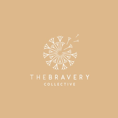 Design a modern and inspiring logo for a coaching business to help young women feel brave Ontwerp door kungs