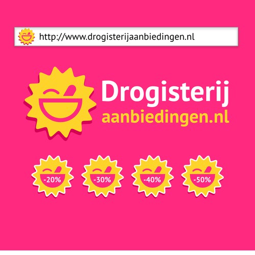 De eigenaar Cokes Verminderen Drogisterijaanbiedingen.nl op zoek naar nieuw logo | Logo design contest |  99designs