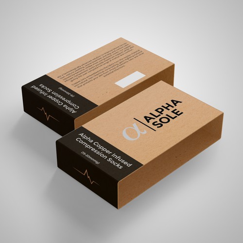 Design socks packaging to catch our consumers eye!