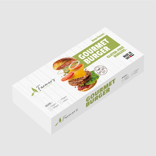 Design a Burger Box for our food service business Design by Mrs Design ♥