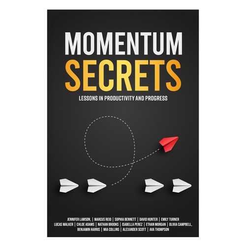 Create a cover for a book about Lessons in Productivity and Progress Design by T.Primada