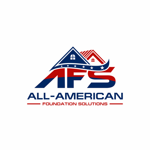 All-American Foundation Solutions Company Logo Design by umaira_99