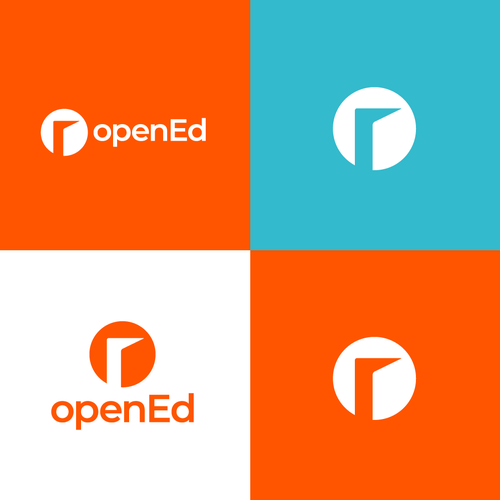 Design a timeless logo for the future of education. The world has changed. The future is open. Design by LOGStudio