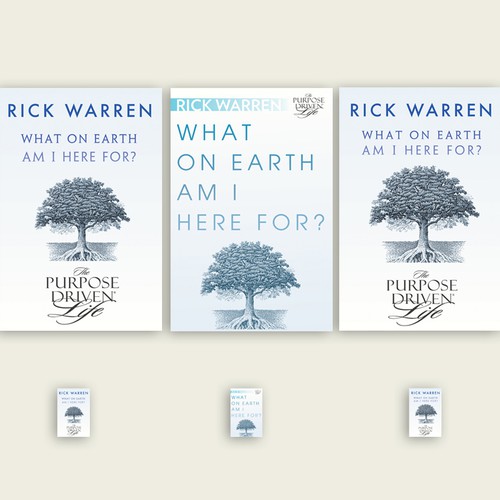 Book cover redesign for "What on Earth Am I Here For? The Purpose Driven Life" by Rick Warren Design by vanessamaynard