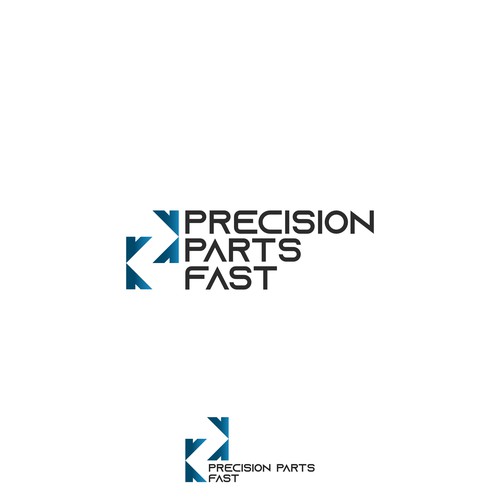 Logo Design for 'Precision Parts Fast' Company Design by PersonaE