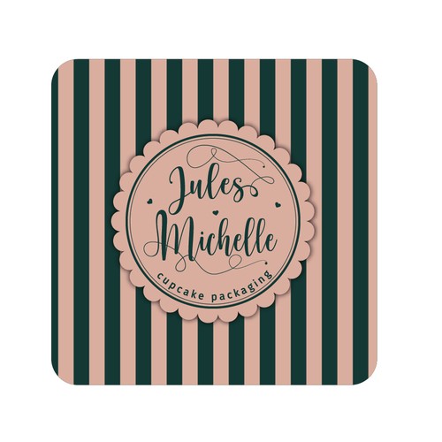 Design a cupcake packaging label Design by mademoiselle coco