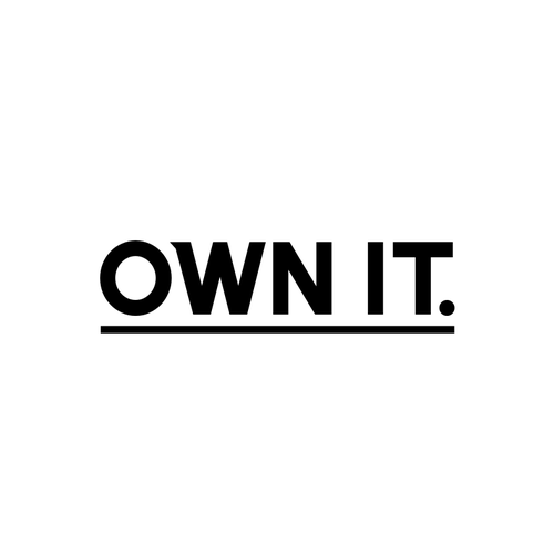 Edgy logo design for OWN IT Design by rilstack