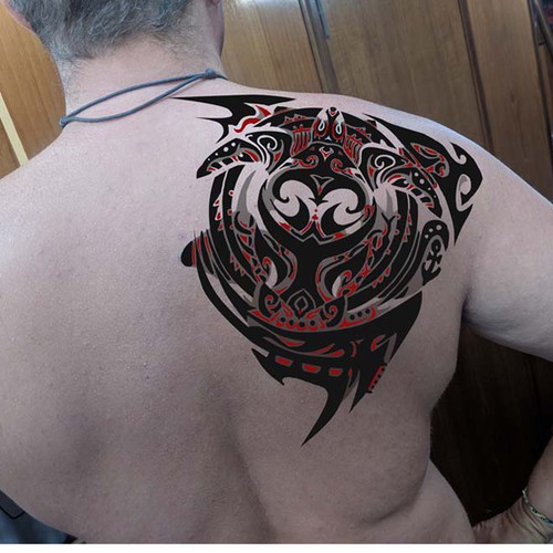 Design a large cover-up tattoo - tribal or nautical | Tattoo contest |  99designs