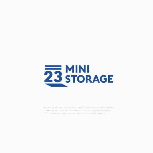 Create a Self Storage Logo Design by Michael San Diego CA