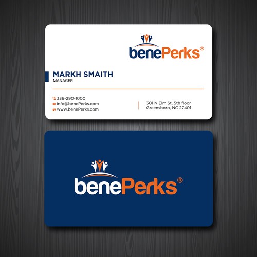 Biz Cards for fast growing company Réalisé par Brandmaker artist