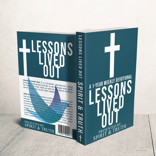 We need a captivating cover for our 1-year Devotional! Design by Zahari Studio