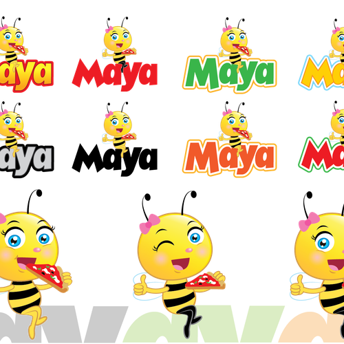 Logo SIMIL Ape Maya, sprigiona la tua FANTASIA..!!!! Design by giorgia.isacchi