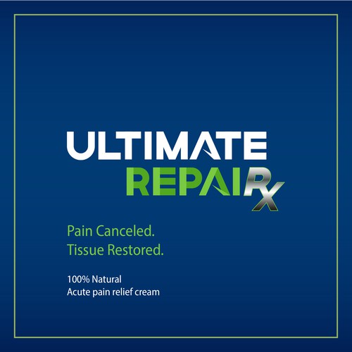 Create a logo for a high end all natural pain relief and repair cream Diseño de Francesca Macri