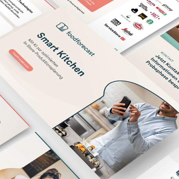 Design by Auf Hidayat titled "Powerpoint for Food Management Company"