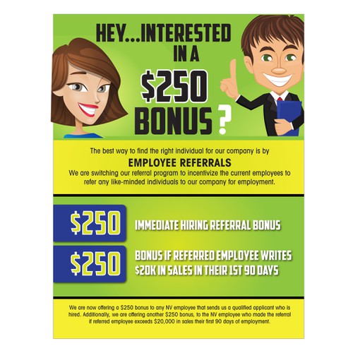 Sample Employee Referral Bonus Program The Document Template 1853