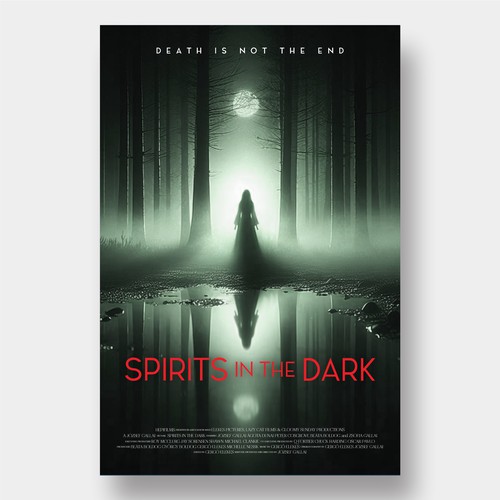 SPIRITS IN THE DARK poster contest Design by Faisal Zulmi™